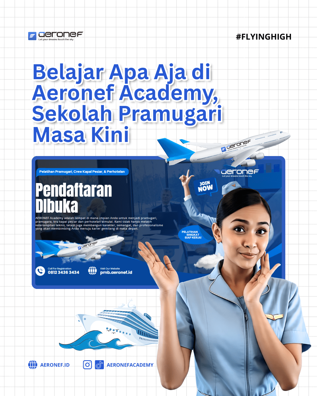 Types of Stewardess School Entrance Test: Tes Fisik, WawaPhysical testikInterview LPsychological testStewardess School Info Pramugari Jenis Tes Masuk Sekolah Pramugari: Tes Fisik, Wawancara, Psikotes, dan Lainnya Info, Sekolah Pramugari
