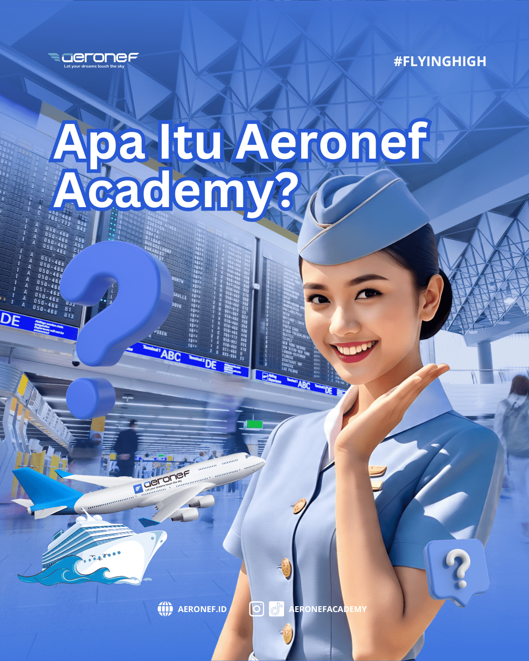 Info Pramugari Mengenal Lebih Dalam Aeronef Academy: Tempat Lahirnya Pramugari dan Pramugara Profesional Indonesia Tips & Trick, Info, Sekolah Pramugari