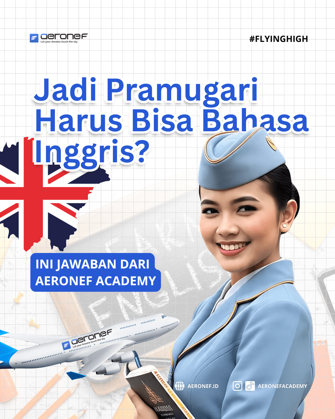 The role of English in the world of flight attendants woHow important and how to learna Belajarnya 1InfoTrick Info Pramugari Peran Bahasa Inggris dalam Dunia Pramugari : Seberapa Penting dan Bagaimana Cara Belajarnya Tips & Trick, Info